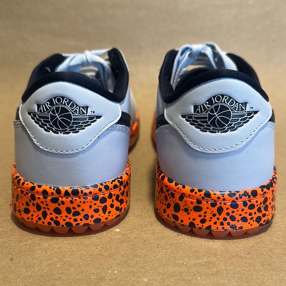 Nike Air Jordan 1 Retro Low Golf Shoes Olympics Safari - Picture 3 of 8